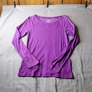 Joe Boxer Women's Long Sleeve Top - Vibrant Purple